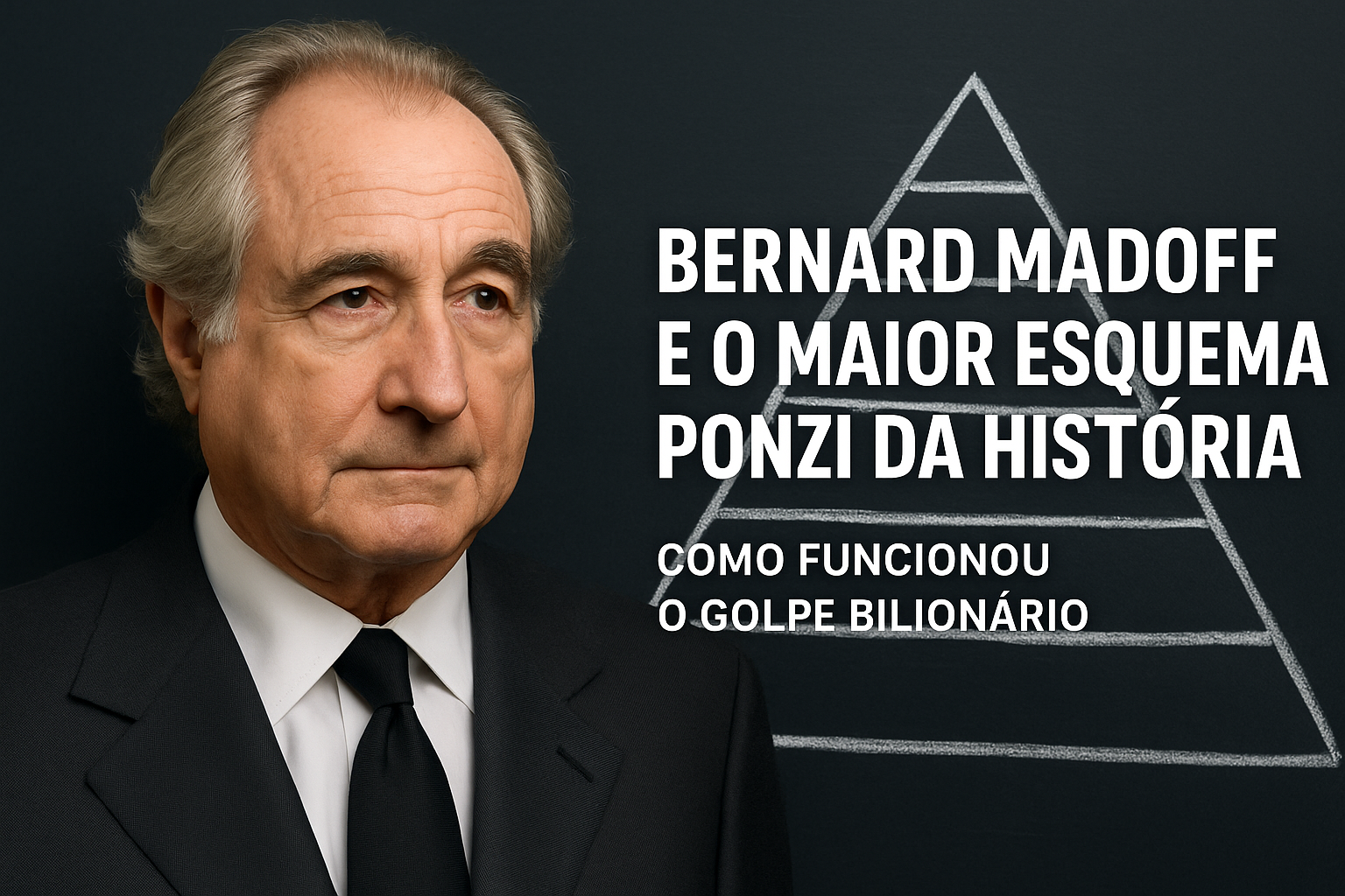 Bernard Madoff e o Maior Esquema Ponzi da História: Como Funcionou o Golpe Bilionário