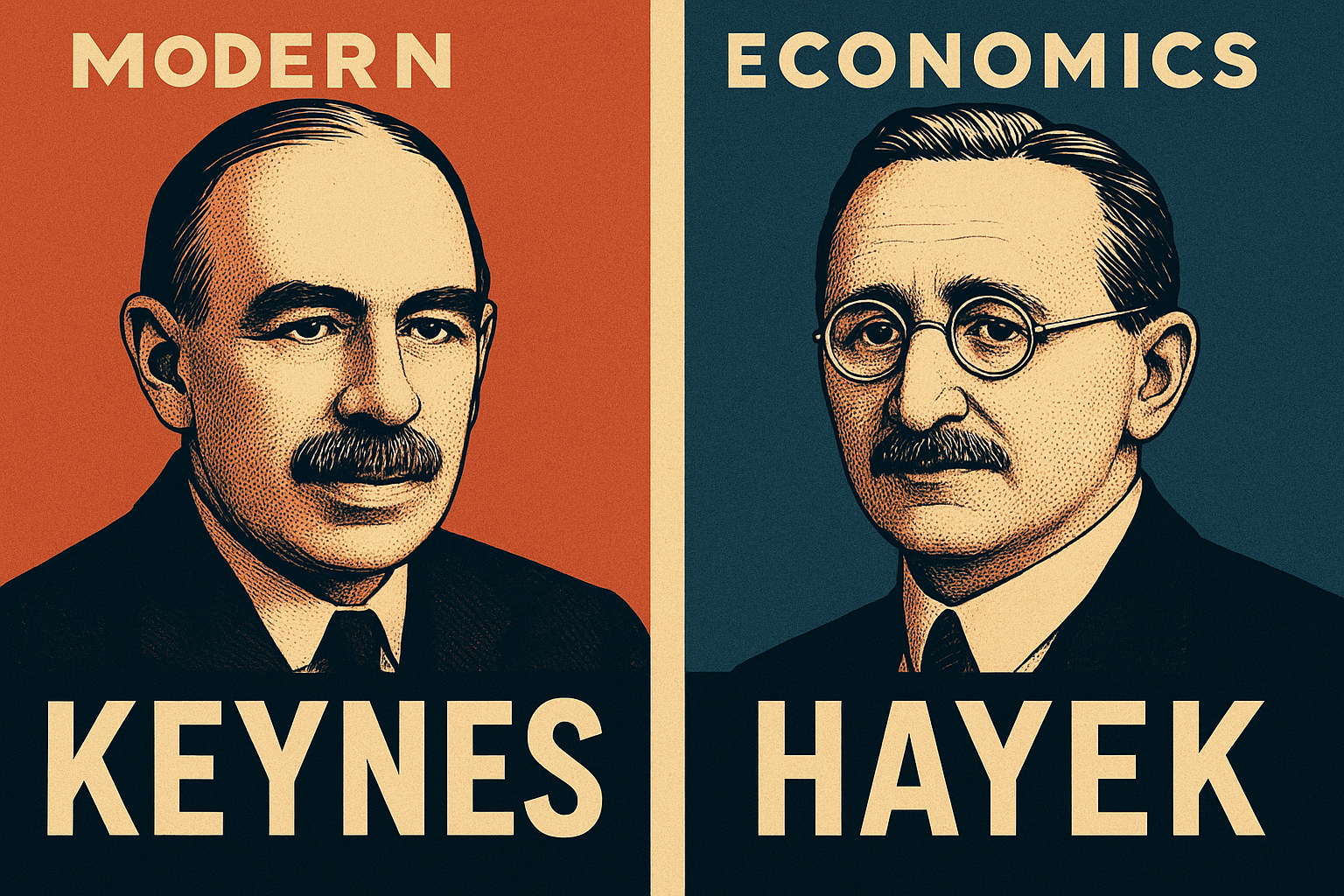 Keynes x Hayek: O Debate que Moldou a Economia Moderna